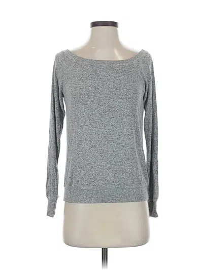 Pre-owned Z Supply Pullover Sweater In Silver