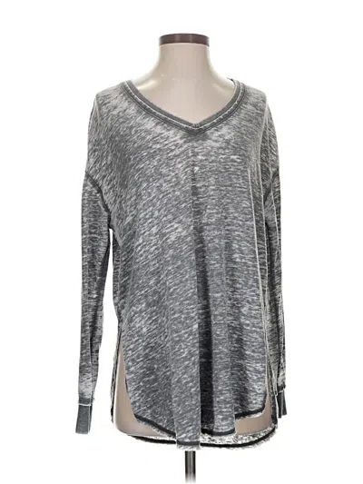 Pre-owned Z Supply Pullover Sweater In Silver