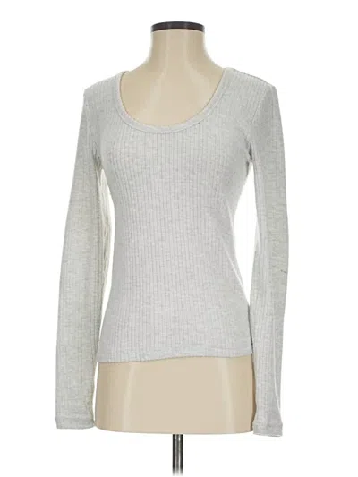 Pre-owned Z Supply Pullover Sweater In Silver