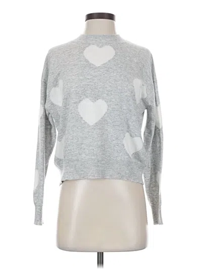 Pre-owned Z Supply Pullover Sweater In Silver