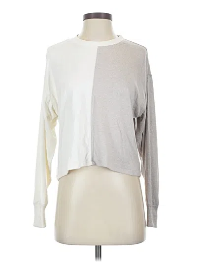 Pre-owned Z Supply Pullover Sweater In Silver