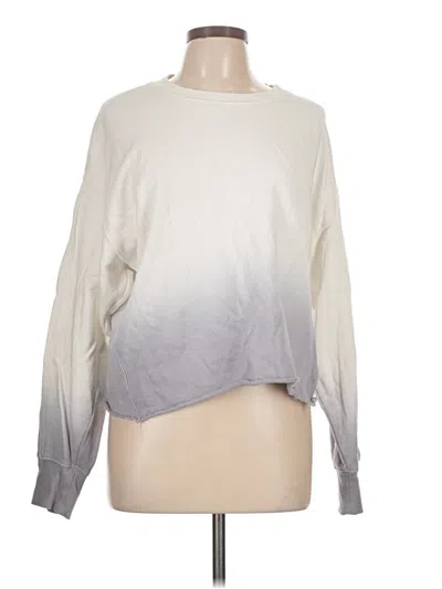 Pre-owned Z Supply Pullover Sweater In Silver