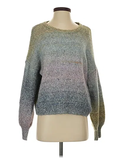Pre-owned Z Supply Pullover Sweater In Silver
