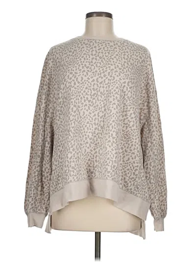 Pre-owned Z Supply Pullover Sweater In Silver