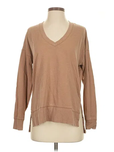 Pre-owned Z Supply Pullover Sweater In Tan