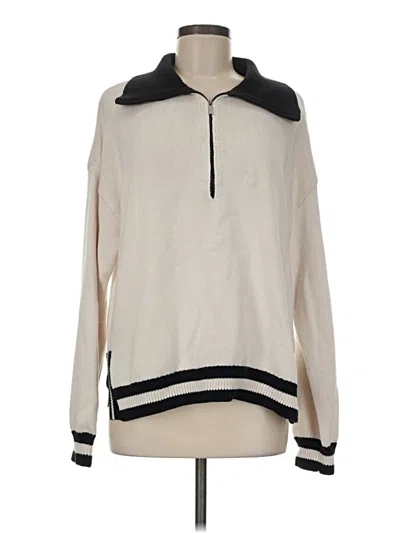 Pre-owned Z Supply Pullover Sweater In Tan