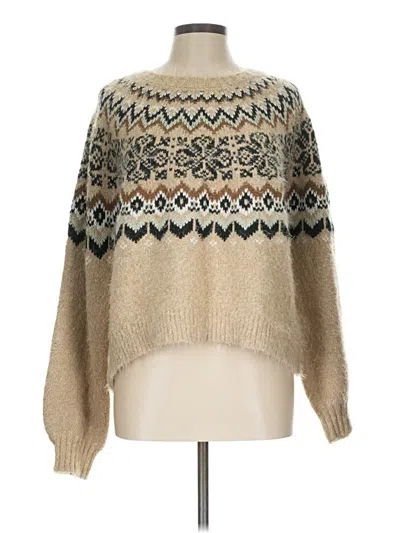 Z Supply Pullover Sweater In Tan