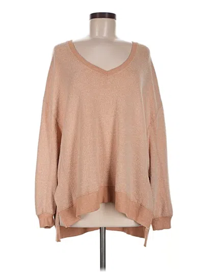 Pre-owned Z Supply Pullover Sweater In Tan