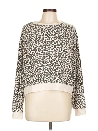 Pre-owned Z Supply Pullover Sweater In White