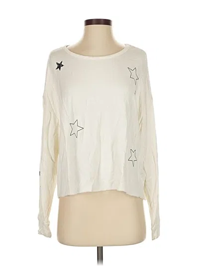 Pre-owned Z Supply Pullover Sweater In White