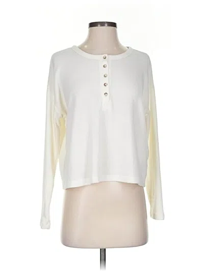 Pre-owned Z Supply Pullover Sweater In White