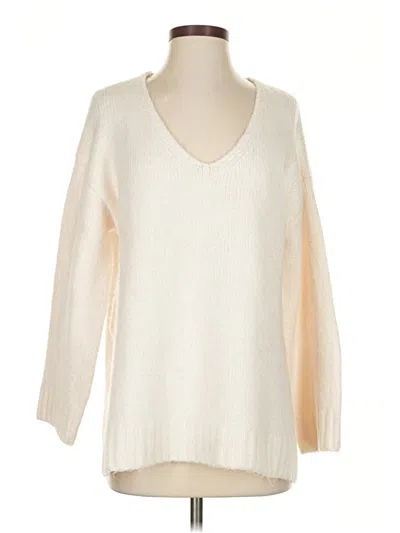 Pre-owned Z Supply Pullover Sweater In White