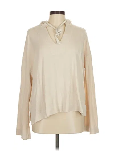 Pre-owned Z Supply Pullover Sweater In White