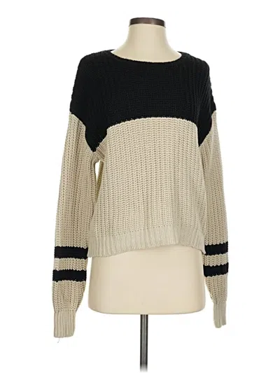 Pre-owned Z Supply Pullover Sweater In White