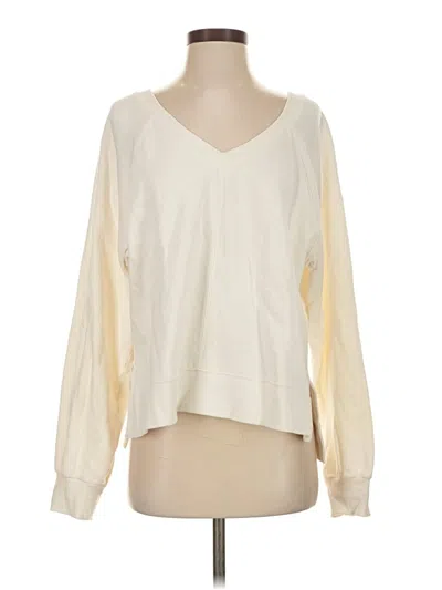 Pre-owned Z Supply Pullover Sweater In White