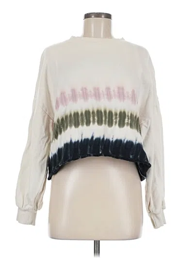 Pre-owned Z Supply Pullover Sweater In White