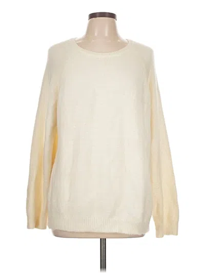 Pre-owned Z Supply Pullover Sweater In White