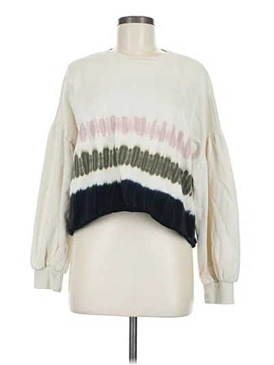 Pre-owned Z Supply Pullover Sweater In White