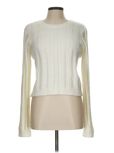 Pre-owned Z Supply Pullover Sweater In White