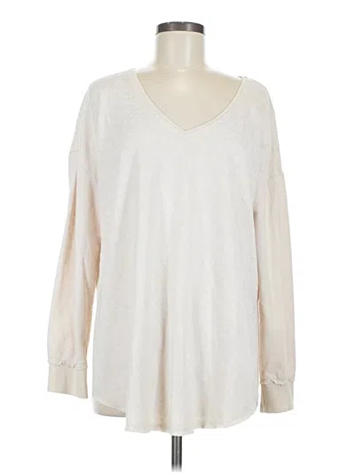 Pre-owned Z Supply Pullover Sweater In White