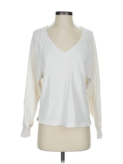 Pre-owned Z Supply Pullover Sweater In White