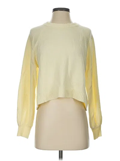 Pre-owned Z Supply Pullover Sweater In Yellow