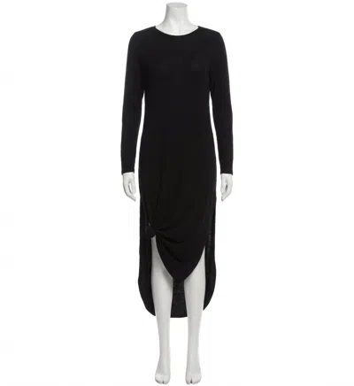 Z Supply Ray Slub Sweater Dress In Black