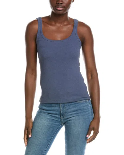 Z Supply Renae Rib Tank Top In Blue