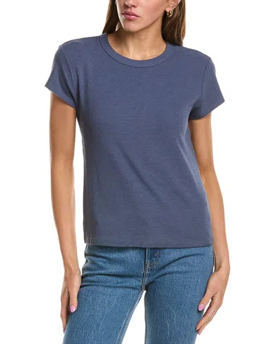 Z Supply Renae Rib Top In Blue
