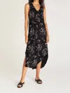 Z SUPPLY REVERIE ABSTRACT DRESS IN BLACK ABSTRACT