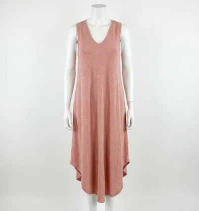 Z Supply Reverie Midi Dress In Wild Rose In Pink