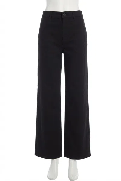Z Supply Luxe Starry Eyed Pant In Black Sand