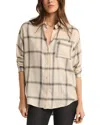 Z Supply River Plaid Button Up Top