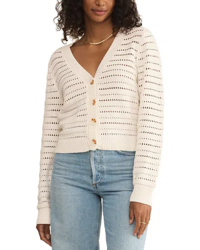 Z Supply Romance Cardigan In White