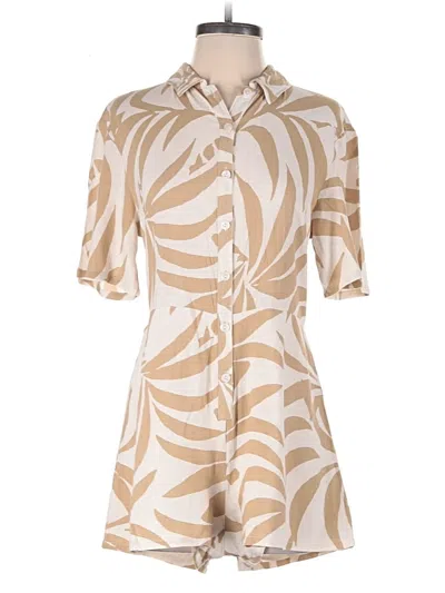 Pre-owned Z Supply Romper In Brown