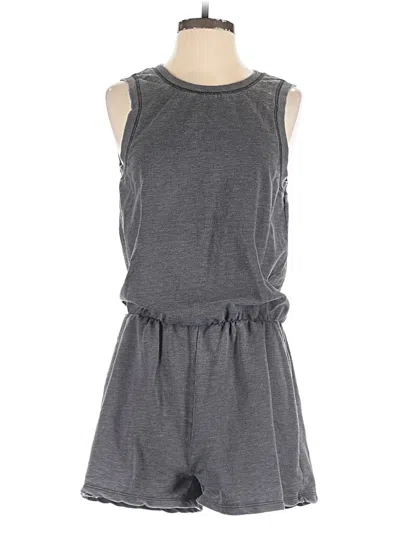 Pre-owned Z Supply Romper In Gray