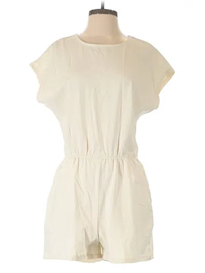 Pre-owned Z Supply Romper In Ivory