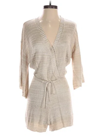 Pre-owned Z Supply Romper In Ivory