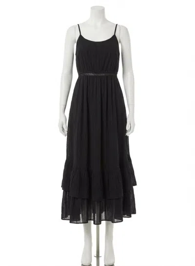 Z Supply Rose Maxi Dress In Black In Multi