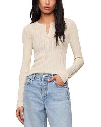 Z Supply Rowena Fine Knit Henley Sweater In Multi
