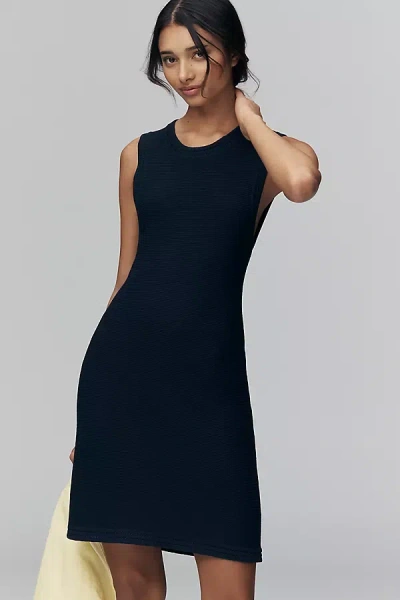 Z Supply Sandbar Crochet Mini Dress In Blue