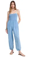 Z Supply Santos Jumpsuit Deep Indigo In Deep Indigo