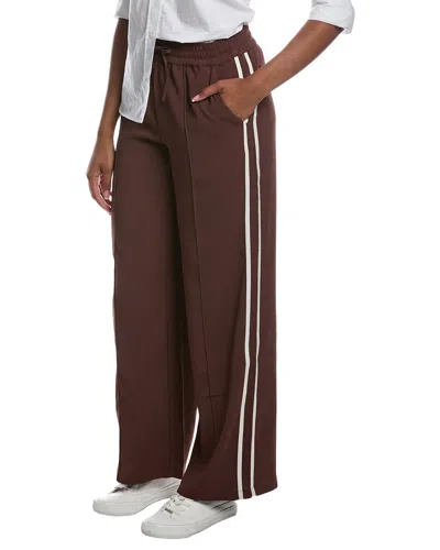 Z Supply Saunder Track Pant In Brown