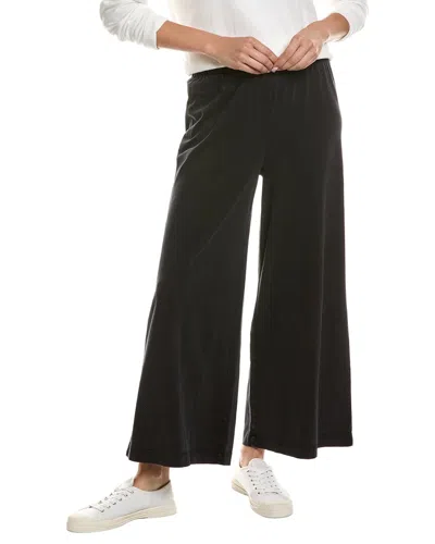 Z Supply Scout Jersey Crop Flare Pant In Black