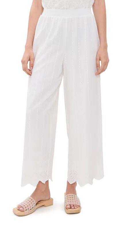 Z Supply Sea Esta Pants White