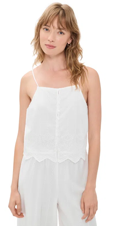Z Supply Sea Esta Top White