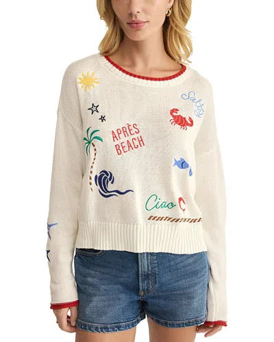 Z Supply Seas The Day Sienna Sweater In Multi