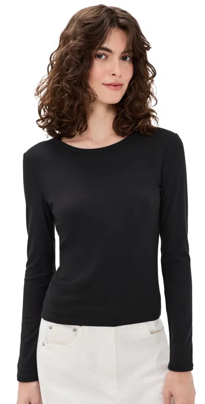 Z Supply Second Skin Crew Tee Black