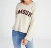 Z SUPPLY SERENE AMOUR SWEATER IN LIGHT OATMEAL HEATHER