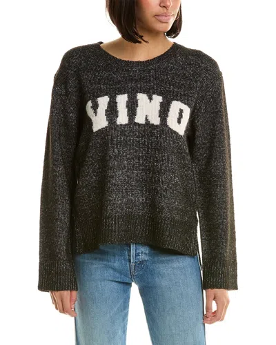 Z Supply Serene Vino Sweater In Heather Black In Grey